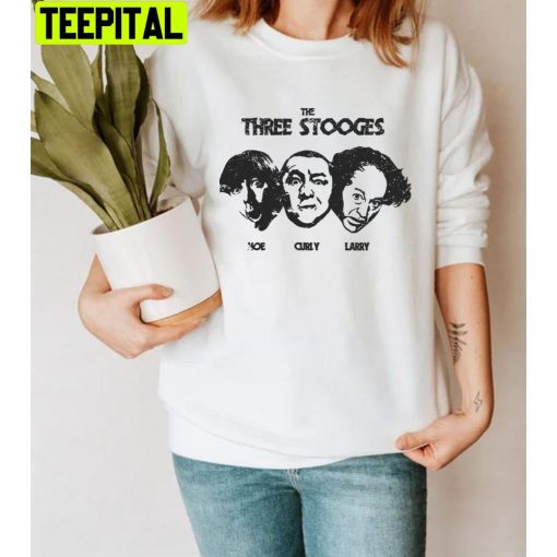 Black Style The Three Stooges Unisex T-Shirt