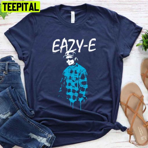 Blue Style Eazy-E Graffiti Rapper Unisex T-Shirt