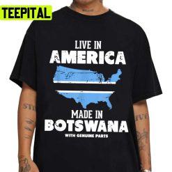 Botswanan Pride American Design Unisex T-Shirt