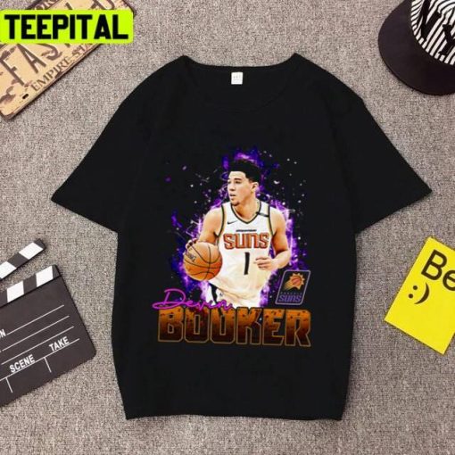 Brooker Vintage Retro 90s Phoenix Suns Basketball Unisex T-Shirt