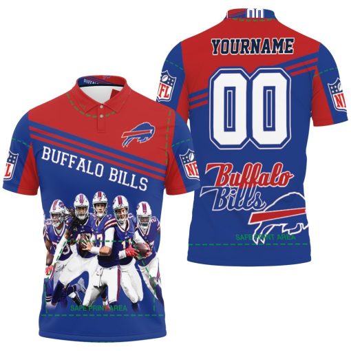 Buffalo Bills Afc East Division Champs Personalized Polo Shirt All Over Print Shirt 3d T-shirt