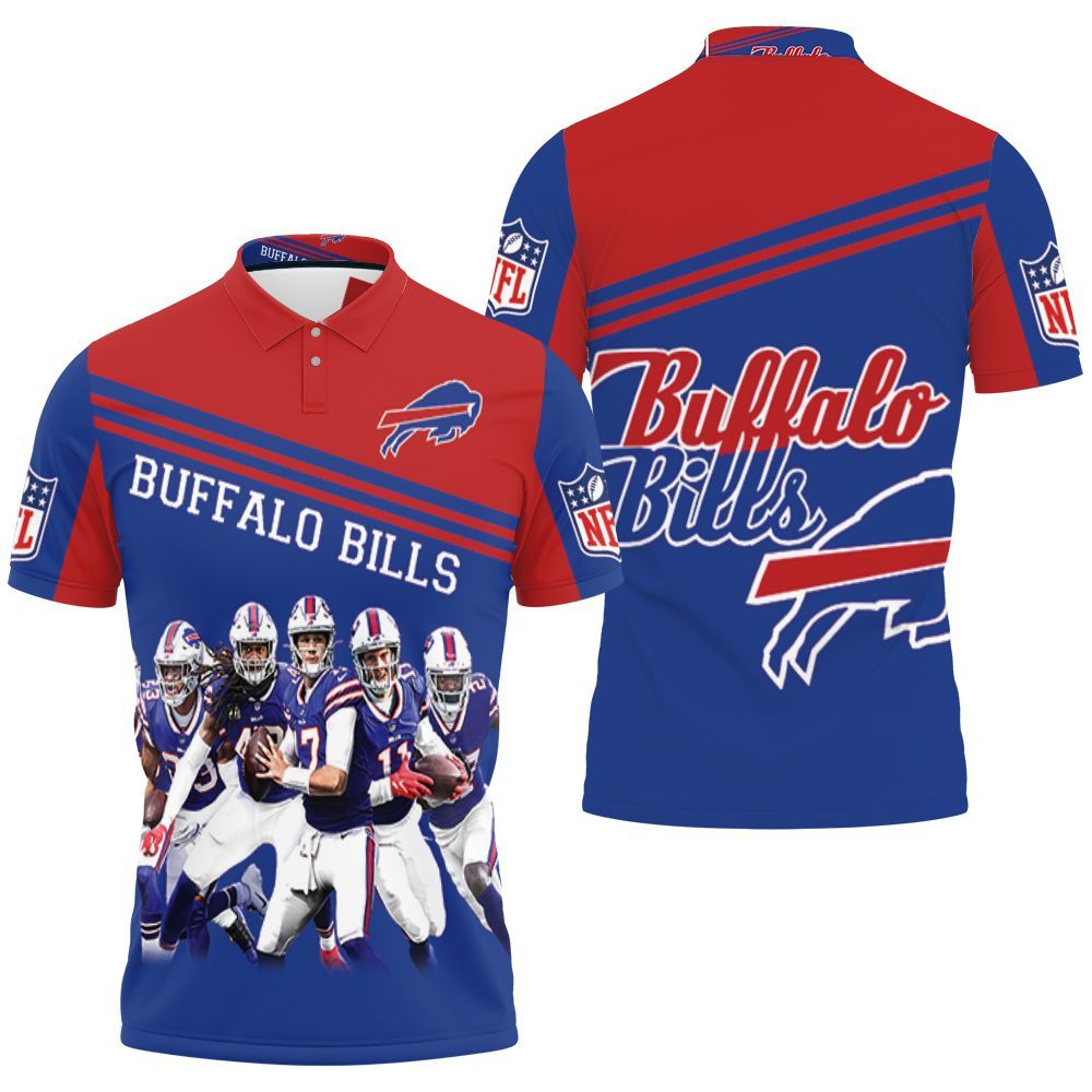Buffalo Bills AFC East Division Champions 2021 signatures shirt