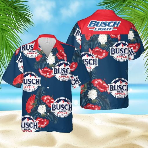 Busch Light Beer Hawaiian Shirt PK12