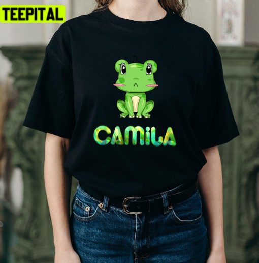 Camila Frog Camila Cabello Cute Fanart Unisex T-Shirt