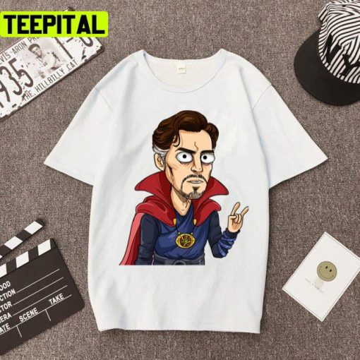 Caricature Doctor Strange Funny Fan Art Unisex T-Shirt