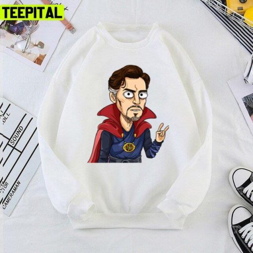 Caricature Doctor Strange Funny Fan Art Unisex T-Shirt