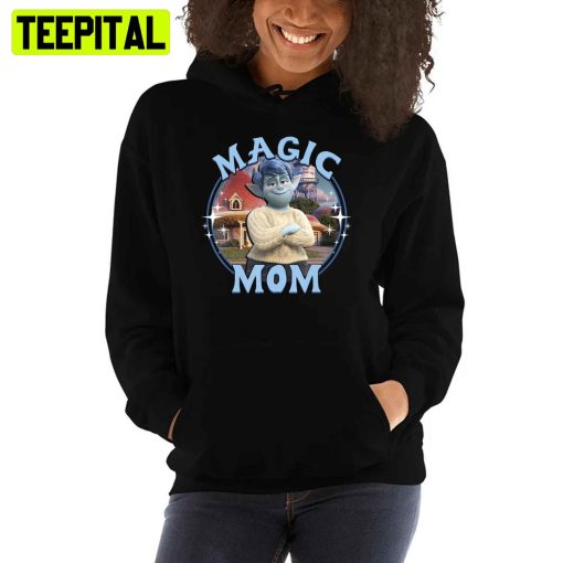 Cartoon Magic Elf Mom Portrait Unisex T-Shirt