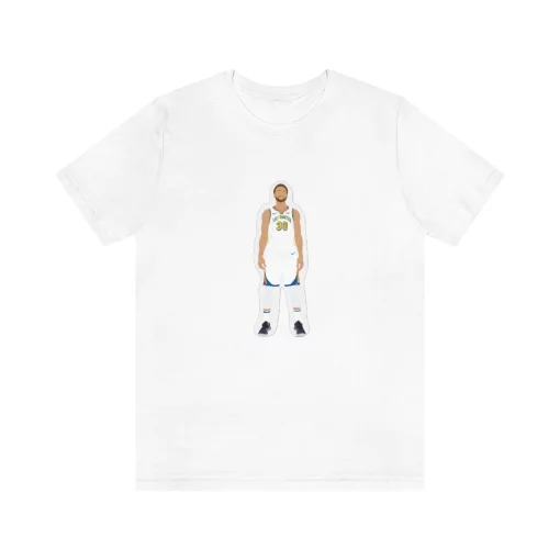 Cartoon Steph Curry Golden State Warrios Basketball Unisex T-Shirt