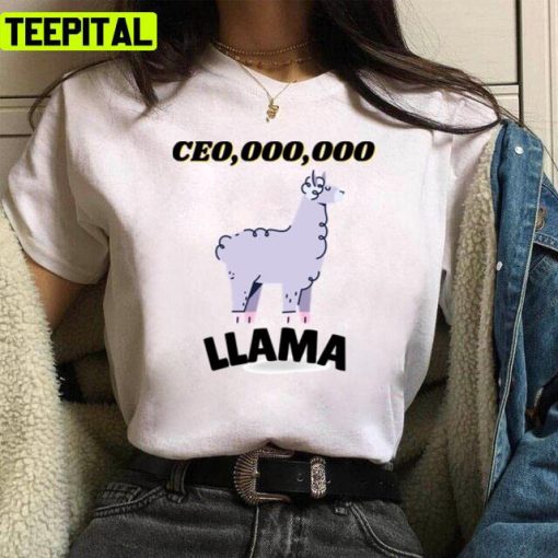 Ceo Ooo Ooo The Cute Llama Unisex T-Shirt