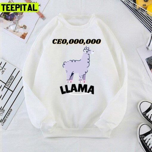 Ceo Ooo Ooo The Cute Llama Unisex T-Shirt