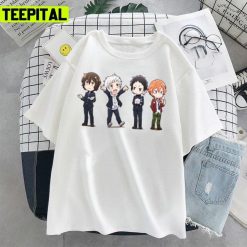 Chibi Dazai Chuuya Atsushi Akutagawa Bungo Stray Dogs Unisex T-Shirt