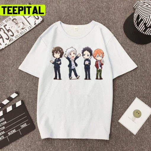 Chibi Dazai Chuuya Atsushi Akutagawa Bungo Stray Dogs Unisex T-Shirt