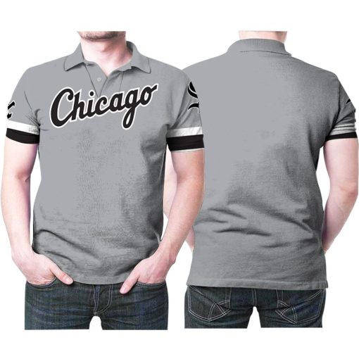 Chicago White Sox 2020 Mlb Baseball Team Dark Grey Jersey Style Gift For White Sox Fans Polo Shirt All Over Print Shirt 3d T-shirt