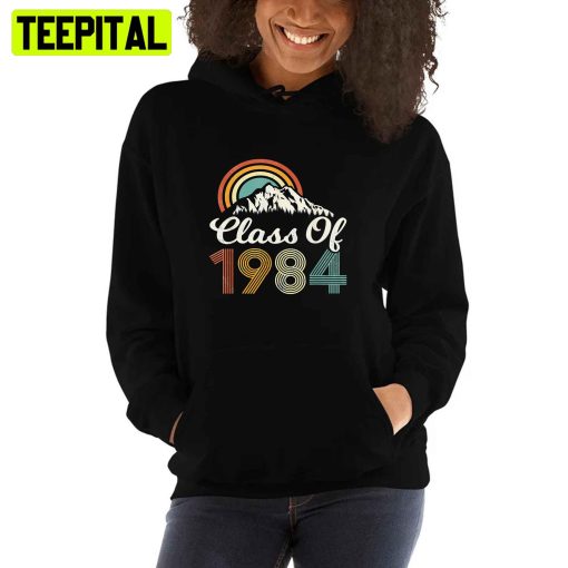 Class Of 1984 Vintage Rainbow Unisex T-Shirt