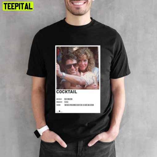 Cocktail Minimal Tom Cruise Design Unisex T-Shirt