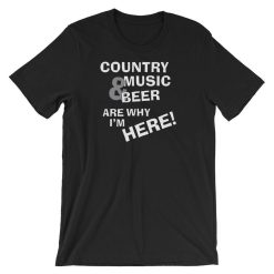 Country Music And Beer Funny Shirt