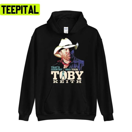 Cowb Buld Toby Keith Portrait Unisex T-Shirt