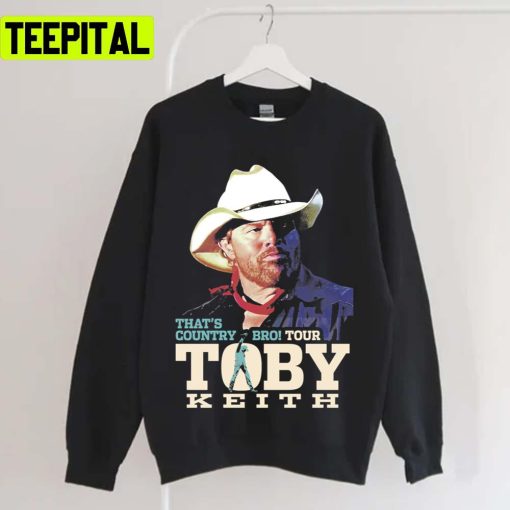 Cowb Buld Toby Keith Portrait Unisex T-Shirt