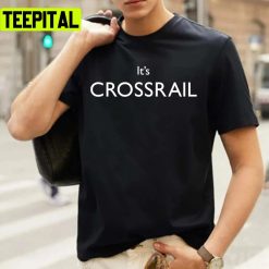 Crossrail Trending Text 2022 Design Unisex T-Shirt