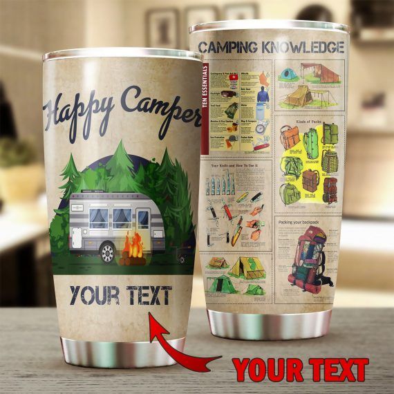 Custom Tumbler For Camping, Custom Camping Tumbler, Camping