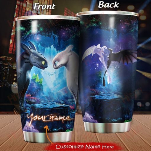 Custom Name How To Train Your Dragon Gift For Lover Day Travel Tumbler