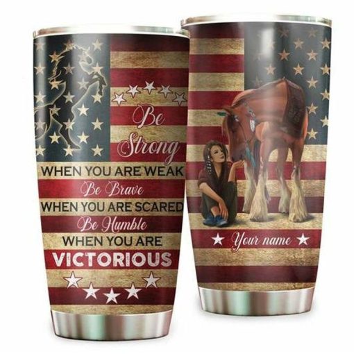 Custom Name Western Cowgirl Gift For Lover Day Travel Tumbler