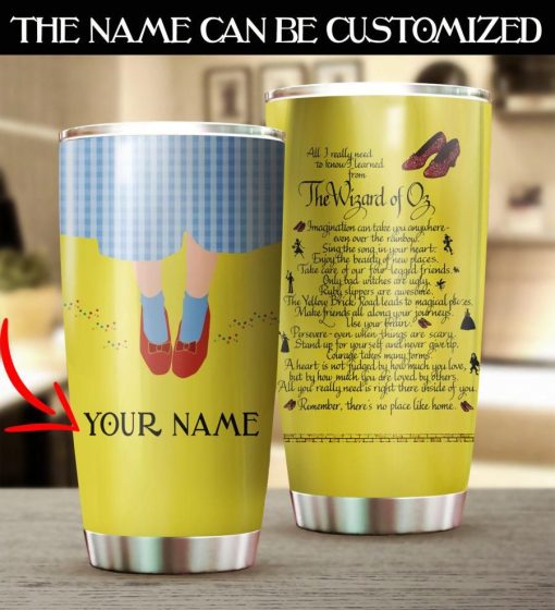 Customized Princess Red Shoes Gift For Lover Day Travel Tumbler