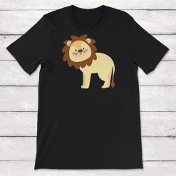 Cute Animal Cartoons Cute Lion Cartoon Unisex T-Shirt