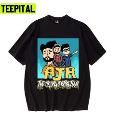 Cute Art Of The Music Band Ajr Tour Adam Jack And Ryan Met Unisex T-Shirt