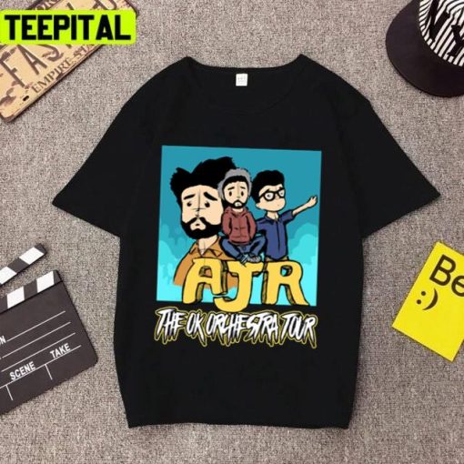 Cute Art Of The Music Band Ajr Tour Adam Jack And Ryan Met Unisex T-Shirt