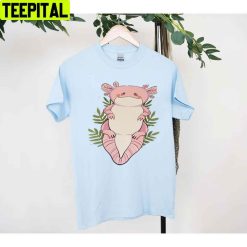 Cute Axolotl Sleeping Unisex T-Shirt