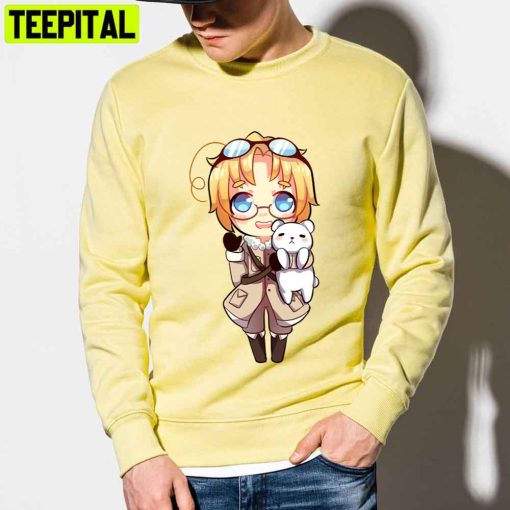 Cute Bear Canada Hetalia Unisex T-Shirt