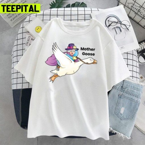 Cute Design Mother Goose For Mothers Day Design Unisex T-Shirt