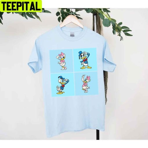 Cute Donald And Daisy Duck Unisex T-Shirt