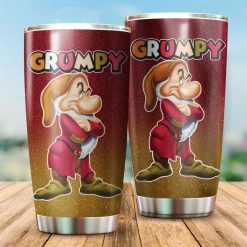 Cute Grumpy Dwarf Disney 456 Gift For Lover Day Travel Tumbler