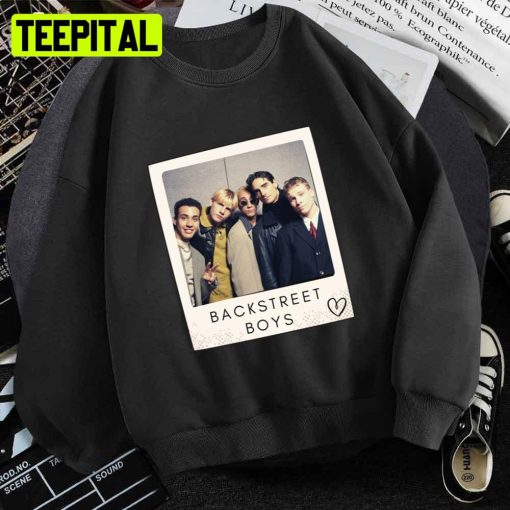 Cute Heart Backstreet Boys Polaroid Photo Unisex T-Shirt