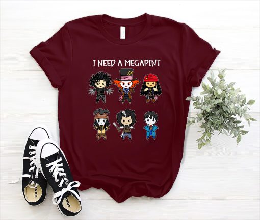 Cute Icon I Need A Megapint Justice For Johnny Depp Unisex T-Shirt