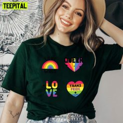 Cute Icon Pride Allyship Lgbtq Community Unisex T-Shirt