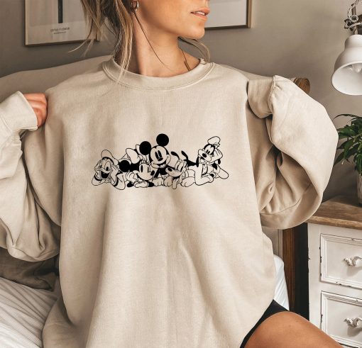 Cute Vintage Disney Characters Unisex T-Shirt