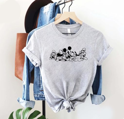 Cute Vintage Disney Characters Unisex T-Shirt