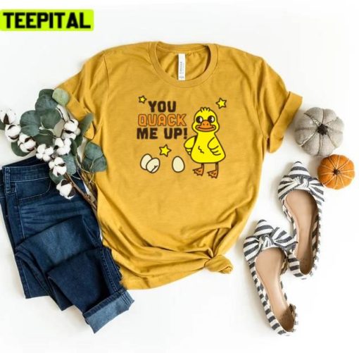 Cute Yellow Duck Duckoduck Design Unisex T-Shirt