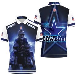 Dallas Cowboys Prescott 4 Cooper 19 Elliott 21 3d Polo Shirt All Over Print Shirt 3d T-shirt