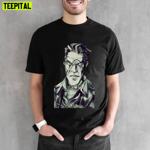 Dark Style Handsome Jack Borderlands Unisex T-Shirt