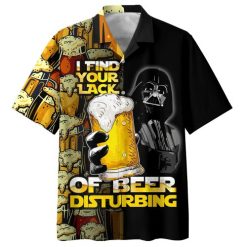 Darth Vader With Beer Hawaiian Shirt PK12
