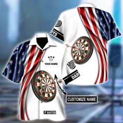 Darts Shirt – Shut Up And Throw Darts America Custom Hawaiian Shirt HA33