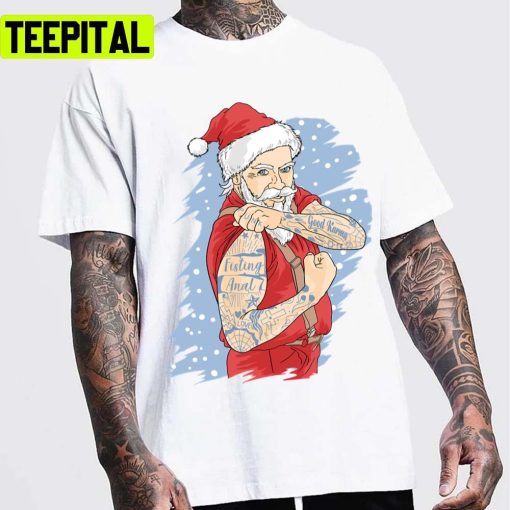 Deep Dark Fantasy Gachi Santa Design Unisex T-Shirt