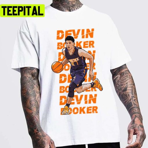 Devin Booker The Valley Phoenix Suns Design Unisex T-Shirt