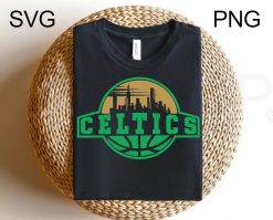 Digital Design Boston Celtics City Basketball Unisex T-Shirt