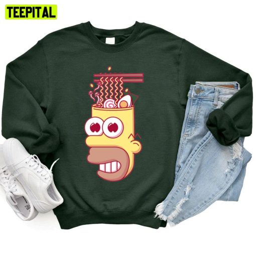 Digital Mr Sparkle And Ramen Unisex T-Shirt