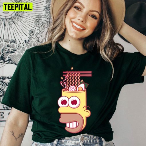 Digital Mr Sparkle And Ramen Unisex T-Shirt